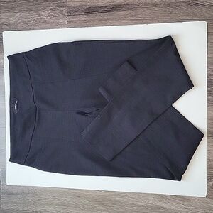 HILARY RADLEY Ponte Slim Leg Stretch Pants 1048626 Charcoal